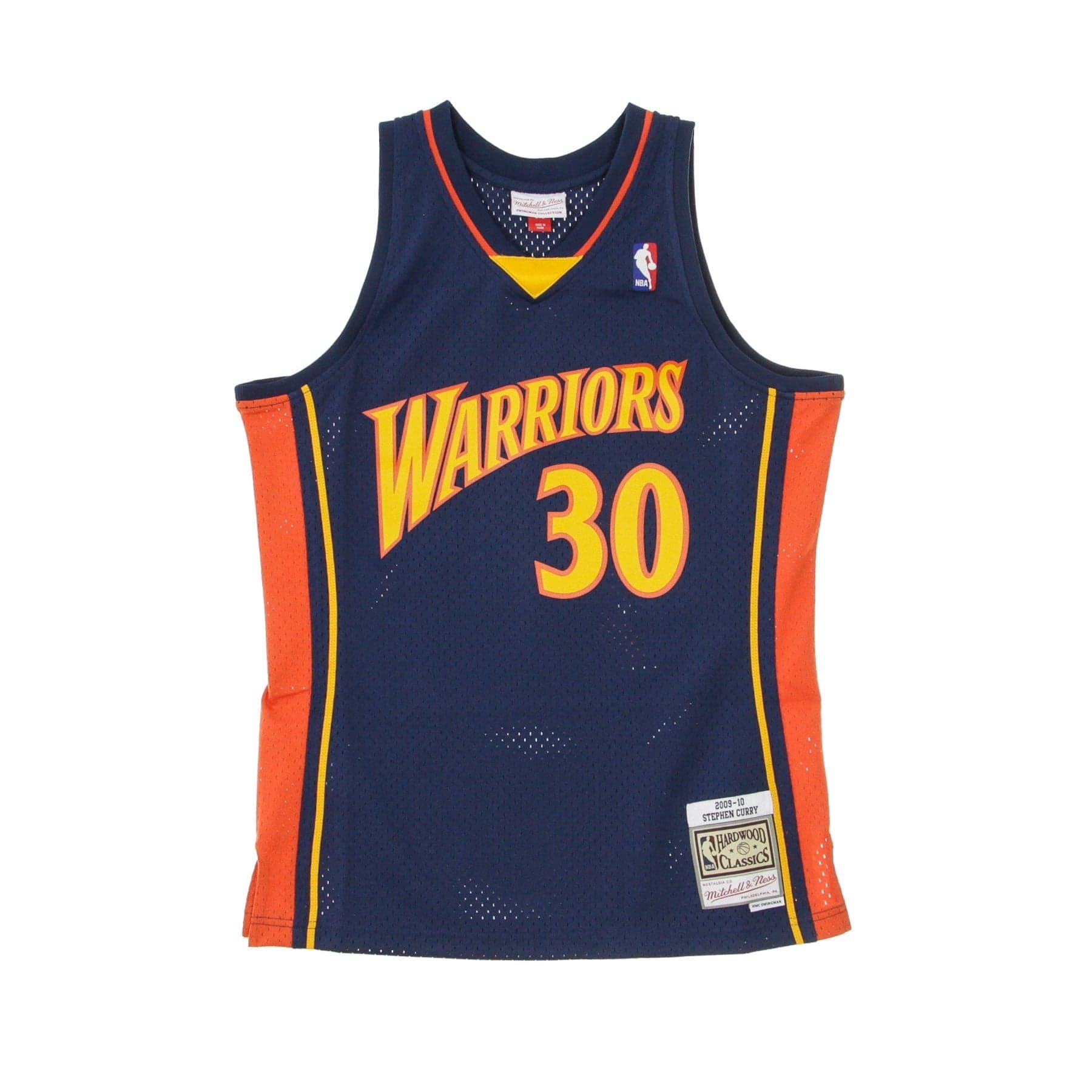 MITCHELL &amp; NESS Canotta Basket Uomo Nba Swingman Jersey Hardwood Classics No 30 Stephen Curry 2009-10 Golwar Road Original Team Colors da uomo in Autocategorizzazione Drestige - Casamassima, commercioVirtuoso.it