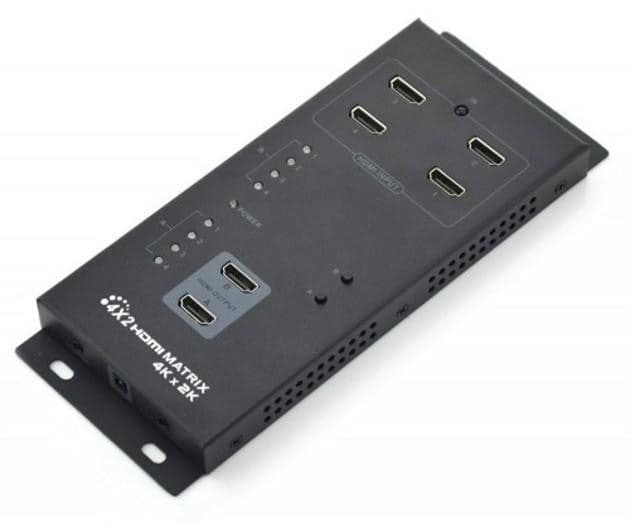 Matrix HDMI 4 IN 2 OUT 4K UHD 3D in Selettori audio-video Scontolo.net - Potenza, commercioVirtuoso.it