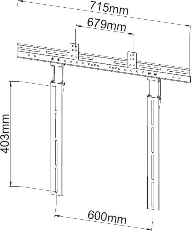Supporto Soundbar da 10kg per TV o Staffa TV Nero in Supporti da parete e da soffitto Scontolo.net - Potenza, commercioVirtuoso.it