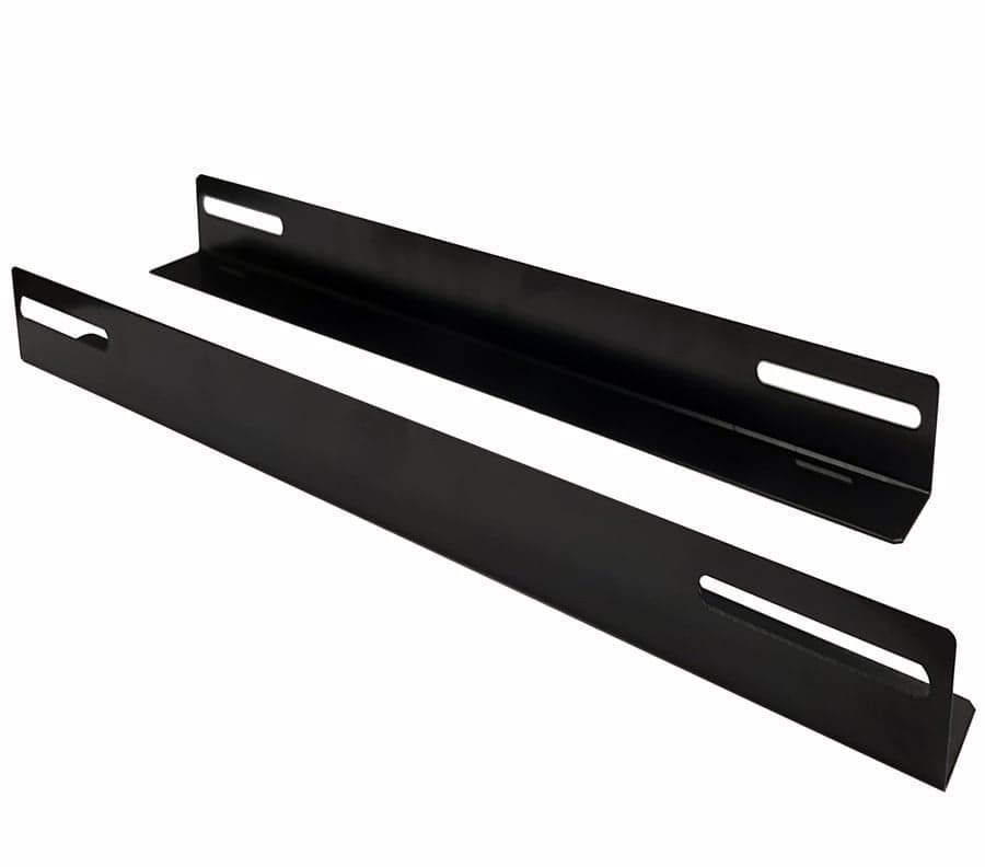 Coppia staffe a L Laterale per Rack 19'' a Muro Prof. 450mm Nero in Staffa Scontolo.net - Potenza, commercioVirtuoso.it
