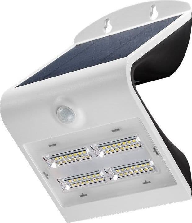 Lampada LED Solare a Muro 3,2W IP65 Sensore di Movimento Bianco in Lampade da parete Scontolo.net - Potenza, commercioVirtuoso.it