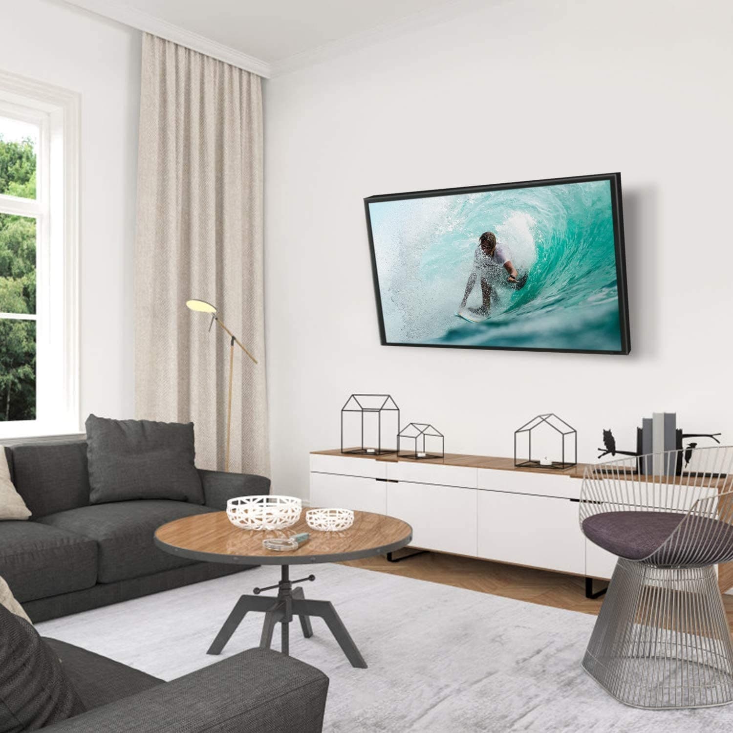 Supporto a Muro 1 Snodo Inclinabile per TV 13-30'' nero in Supporti da parete e da soffitto Scontolo.net - Potenza, commercioVirtuoso.it