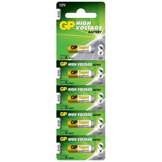 Blister 5 Batterie Alcaline Specialistiche 27A in Pile monouso Scontolo.net - Potenza, commercioVirtuoso.it