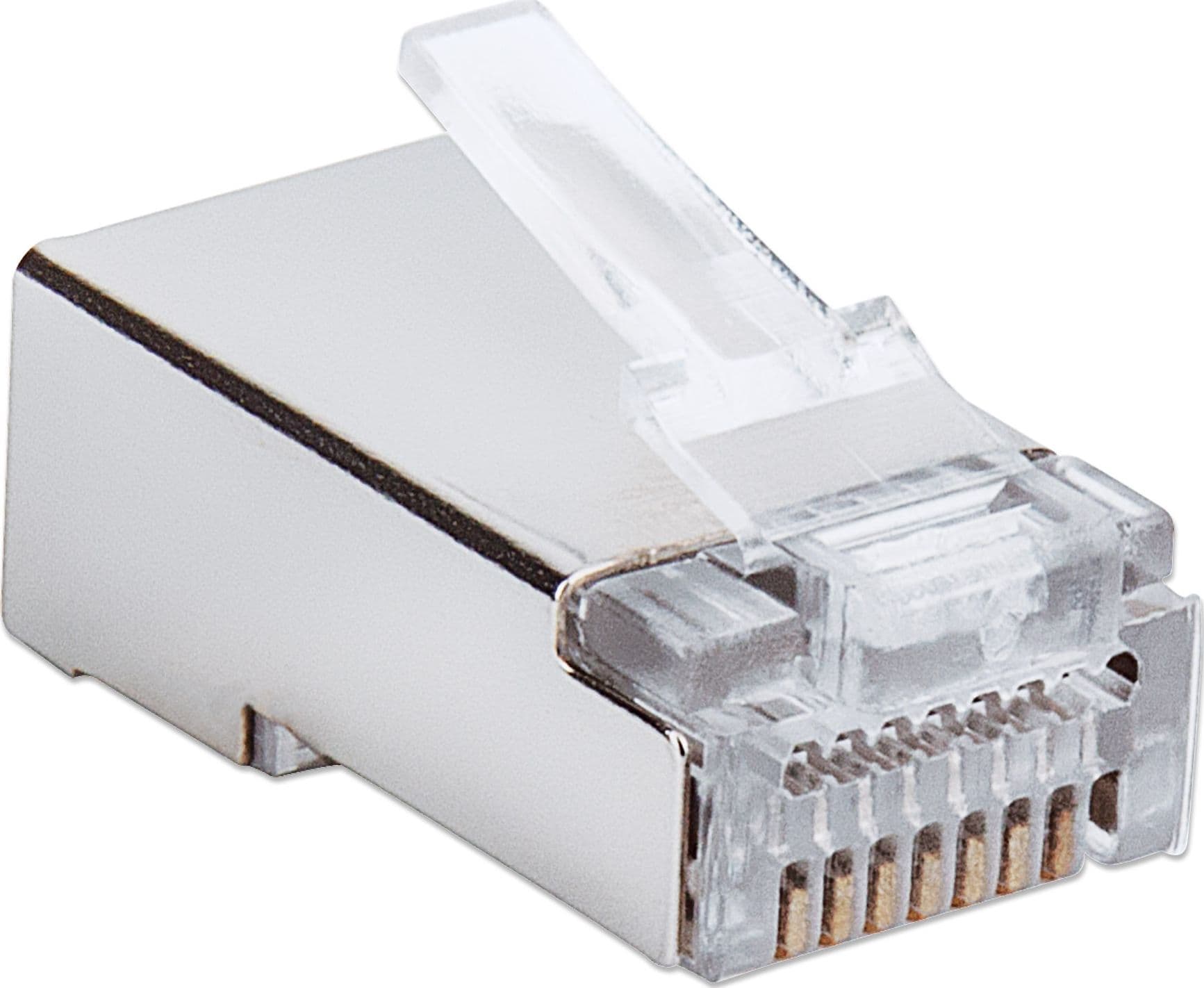 Confezione 100 Plug modulari RJ45 passanti Cat6 FastCrimp in Cavi Ethernet Scontolo.net - Potenza, commercioVirtuoso.it