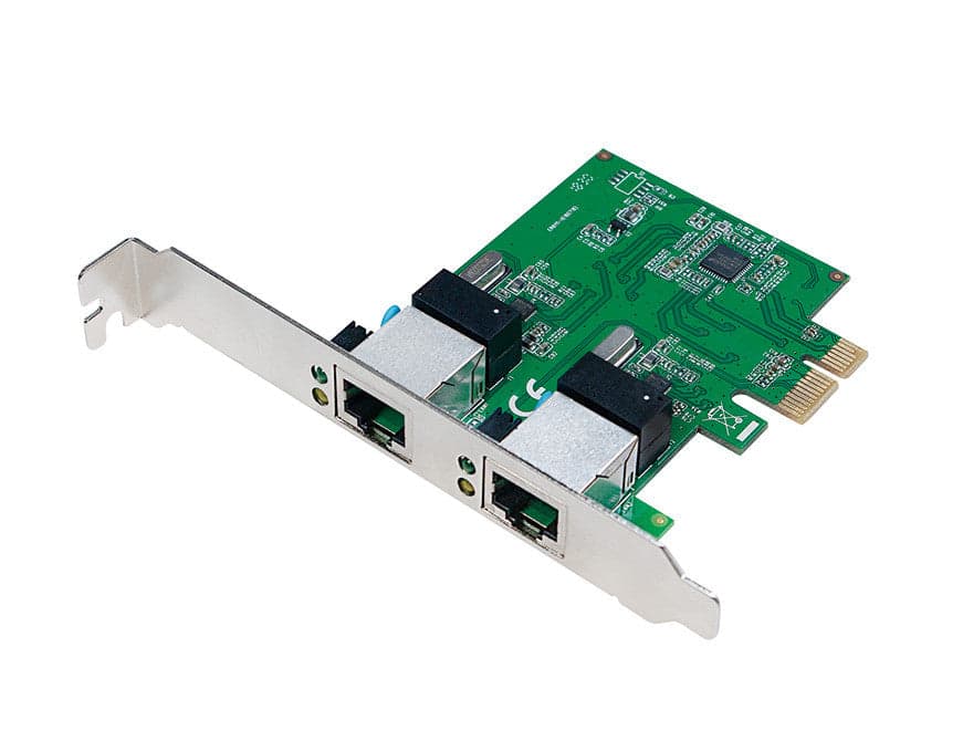 Scheda di rete 2 porte Gigabit PCI Express in Schede di rete Scontolo.net - Potenza, commercioVirtuoso.it