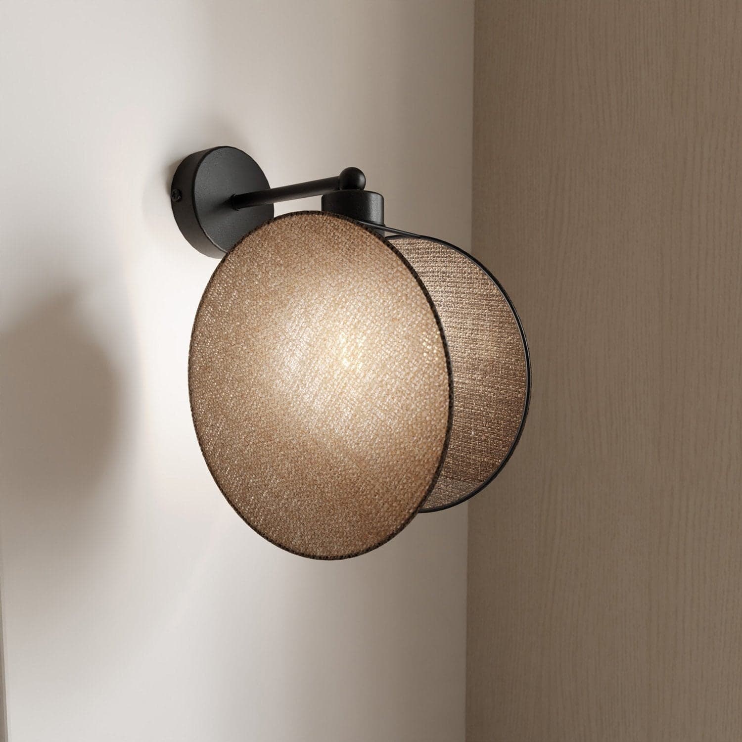 Applique 1 Luce Moderna Motif In Acciaio Effetto Naturale in Applique LuceArt - Montecorvino Pugliano, commercioVirtuoso.it