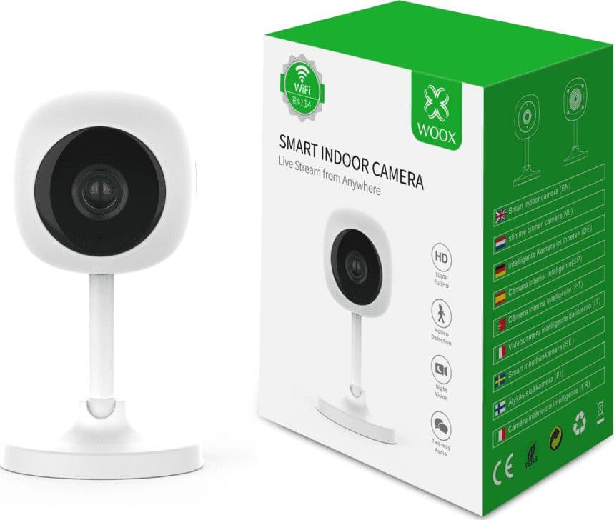 Smart Camera WiFi Full HD 2 MP Controllo Vocale Alexa Google, R4114 in Dom camera Scontolo.net - Potenza, commercioVirtuoso.it