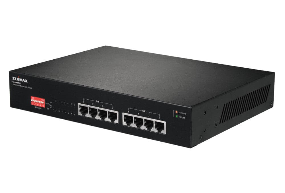 Switch Gigabit PoE+ 8 porte a Lungo Raggio con DIP Switch, GS-1008P V2 in  Scontolo.net - Potenza, commercioVirtuoso.it