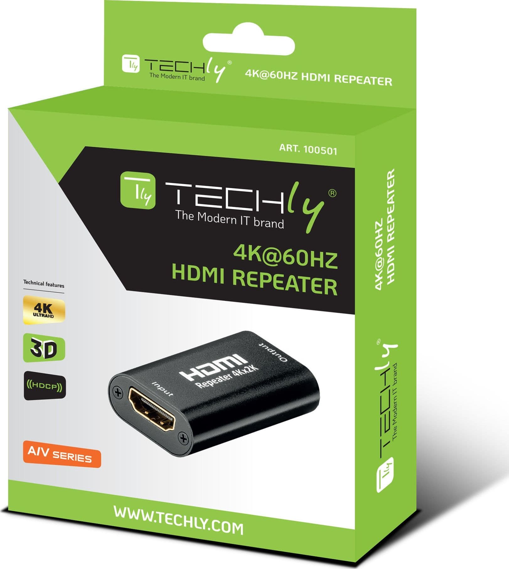 Repeater HDMI 2.0 4K@60Hz 3D HDCP Fino a 40m in Cavi HDMI Scontolo.net - Potenza, commercioVirtuoso.it