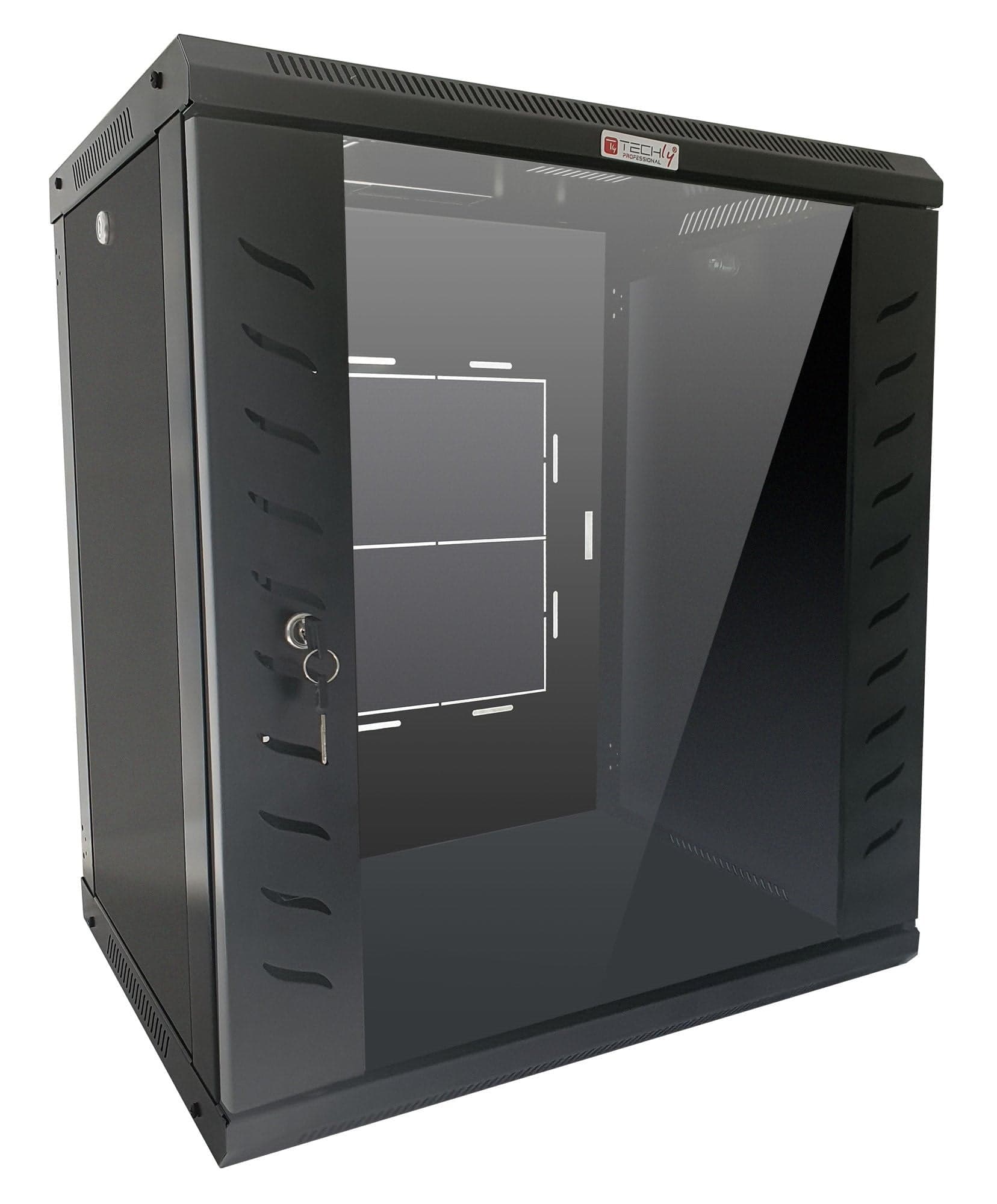 Armadio Rack 19'' a Muro 20 Unit&agrave P.600 mm Flat Pack Nero in  Scontolo.net - Potenza, commercioVirtuoso.it