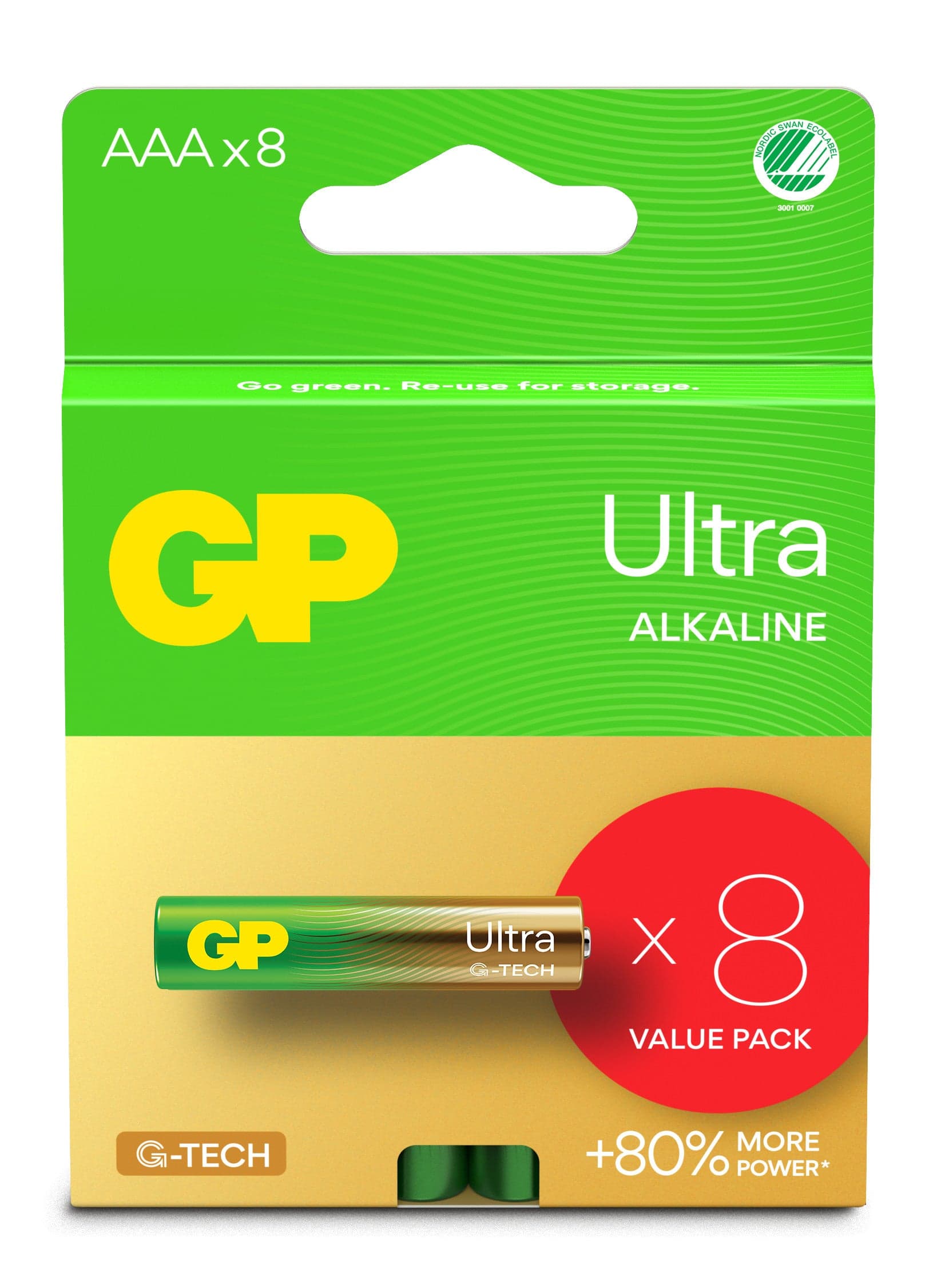 Confezione 8 Batterie GP Ultra Alcaline MiniStilo AAA 24AU/LR03 in Pile monouso Scontolo.net - Potenza, commercioVirtuoso.it