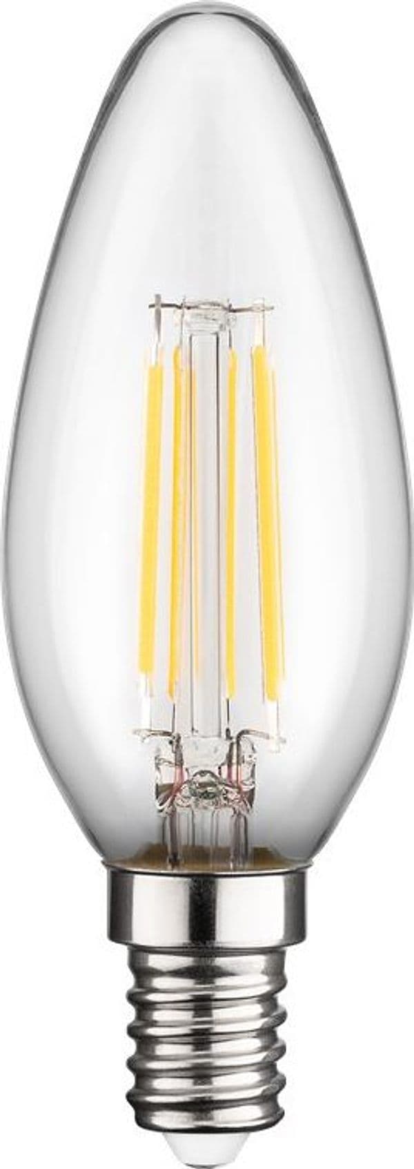Lampadina LED Candela E14 Bianco Caldo 4W Filamento Classe E in Lampadine a LED Scontolo.net - Potenza, commercioVirtuoso.it