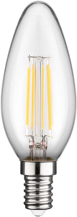 Lampadina LED Candela E14 Bianco Caldo 4W Filamento Classe E in Lampadine a LED Scontolo.net - Potenza, commercioVirtuoso.it