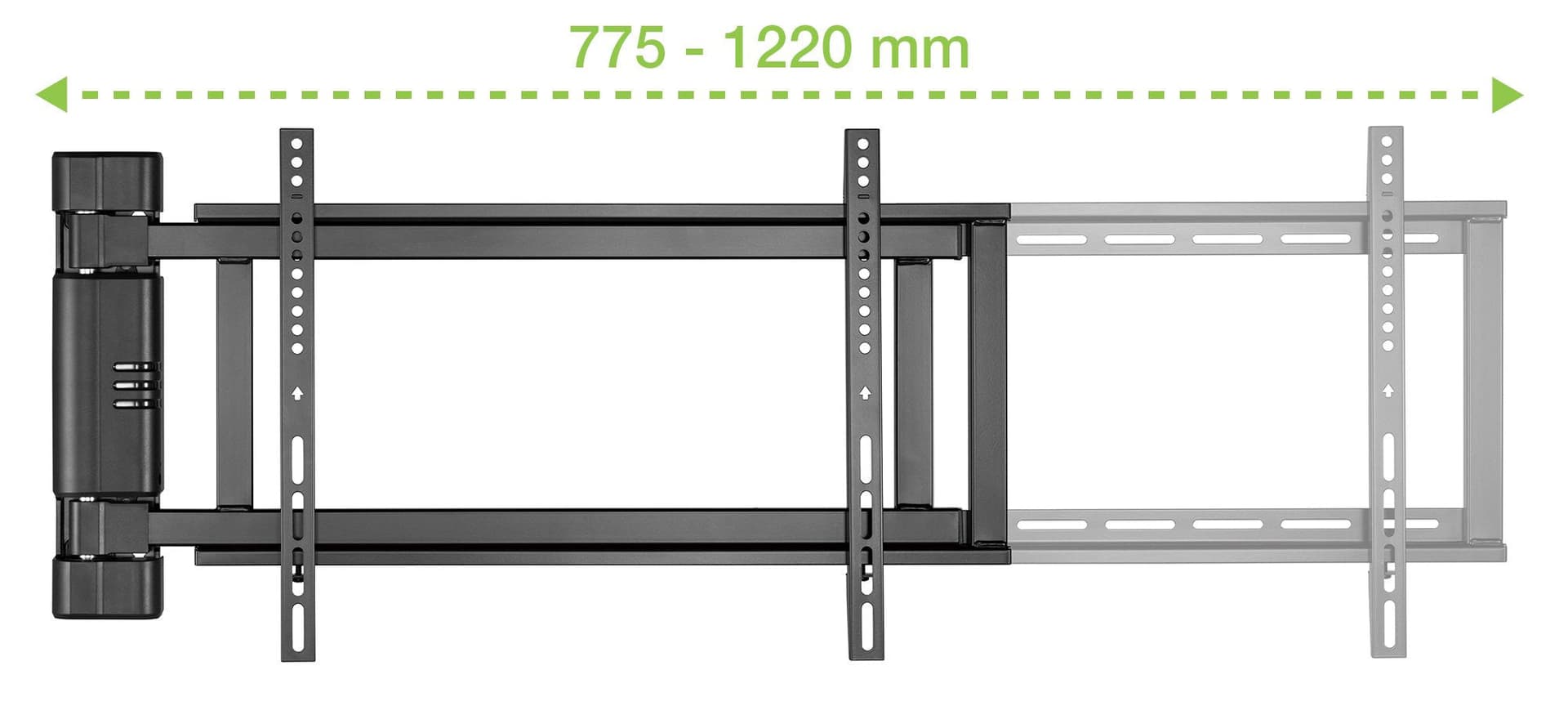 Supporto TV Basculante Motorizzato da Parete per TV da 32'' a 75'' in Supporti da parete e da soffitto Scontolo.net - Potenza, commercioVirtuoso.it