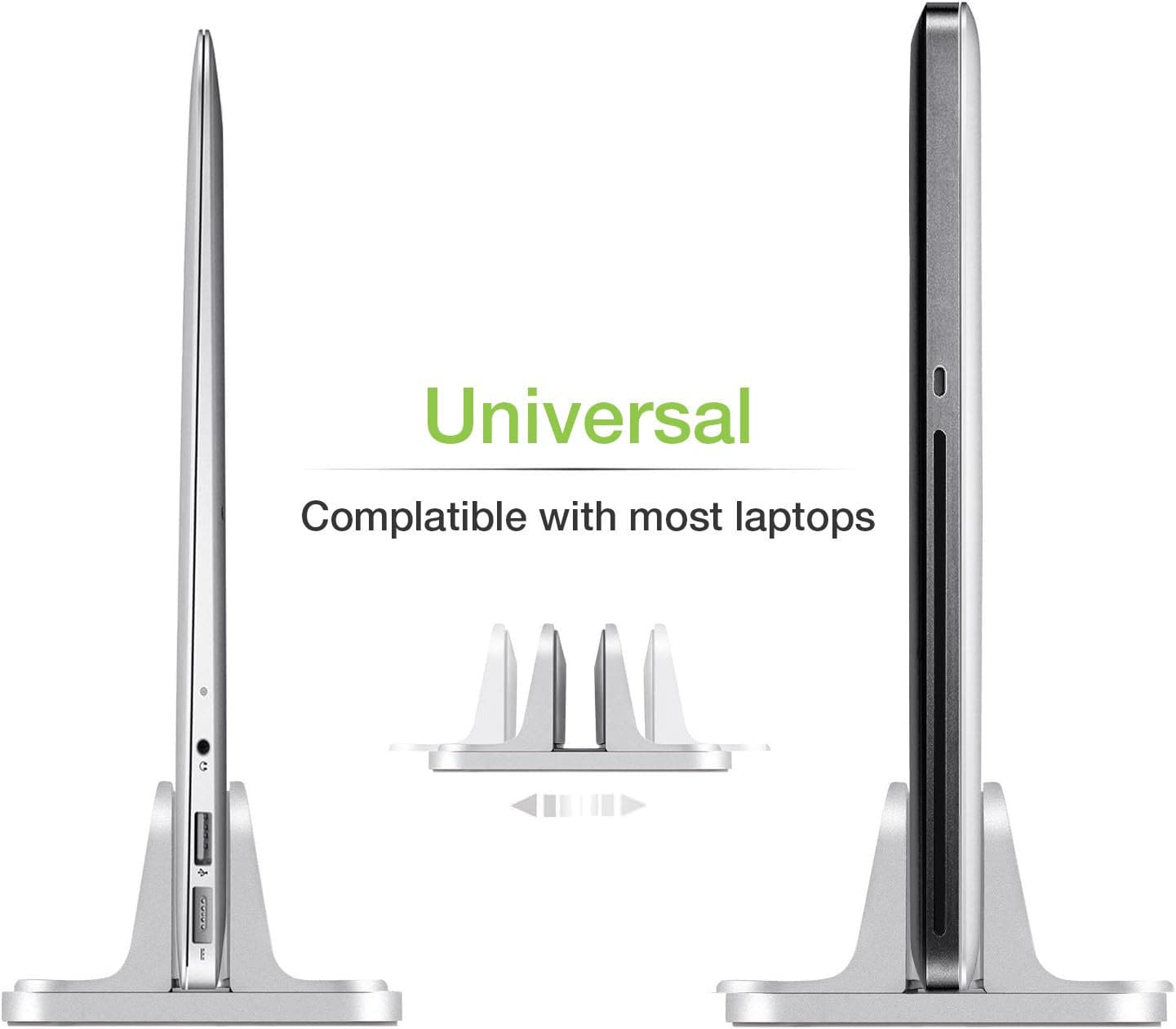 Supporto Verticale per Notebook in Alluminio in  Scontolo.net - Potenza, commercioVirtuoso.it