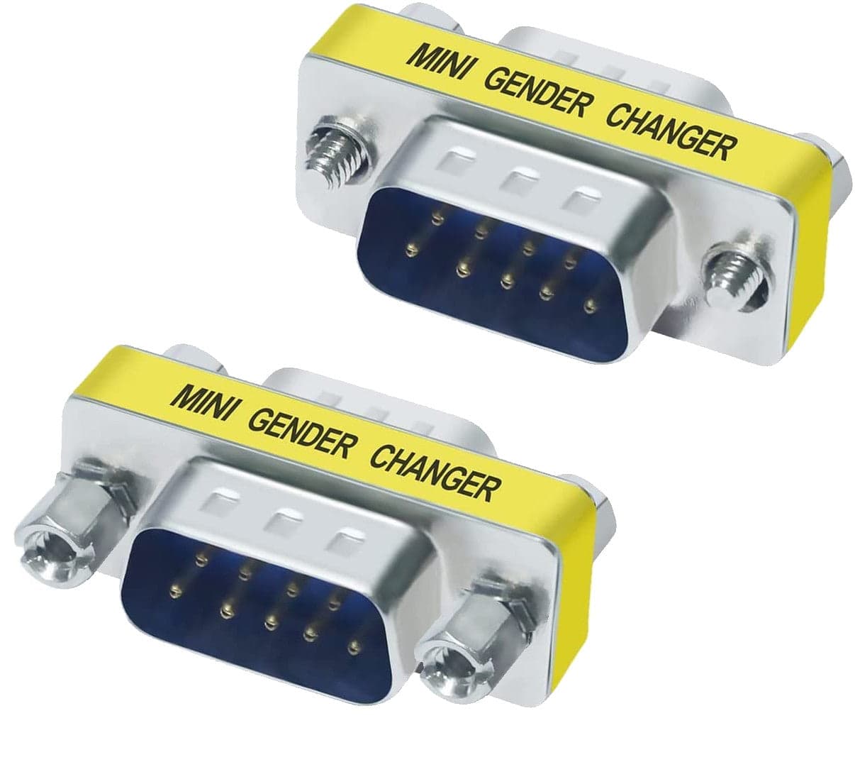Mini Gender Changer Standard DB 9 poli M/M in Adattatori Scontolo.net - Potenza, commercioVirtuoso.it