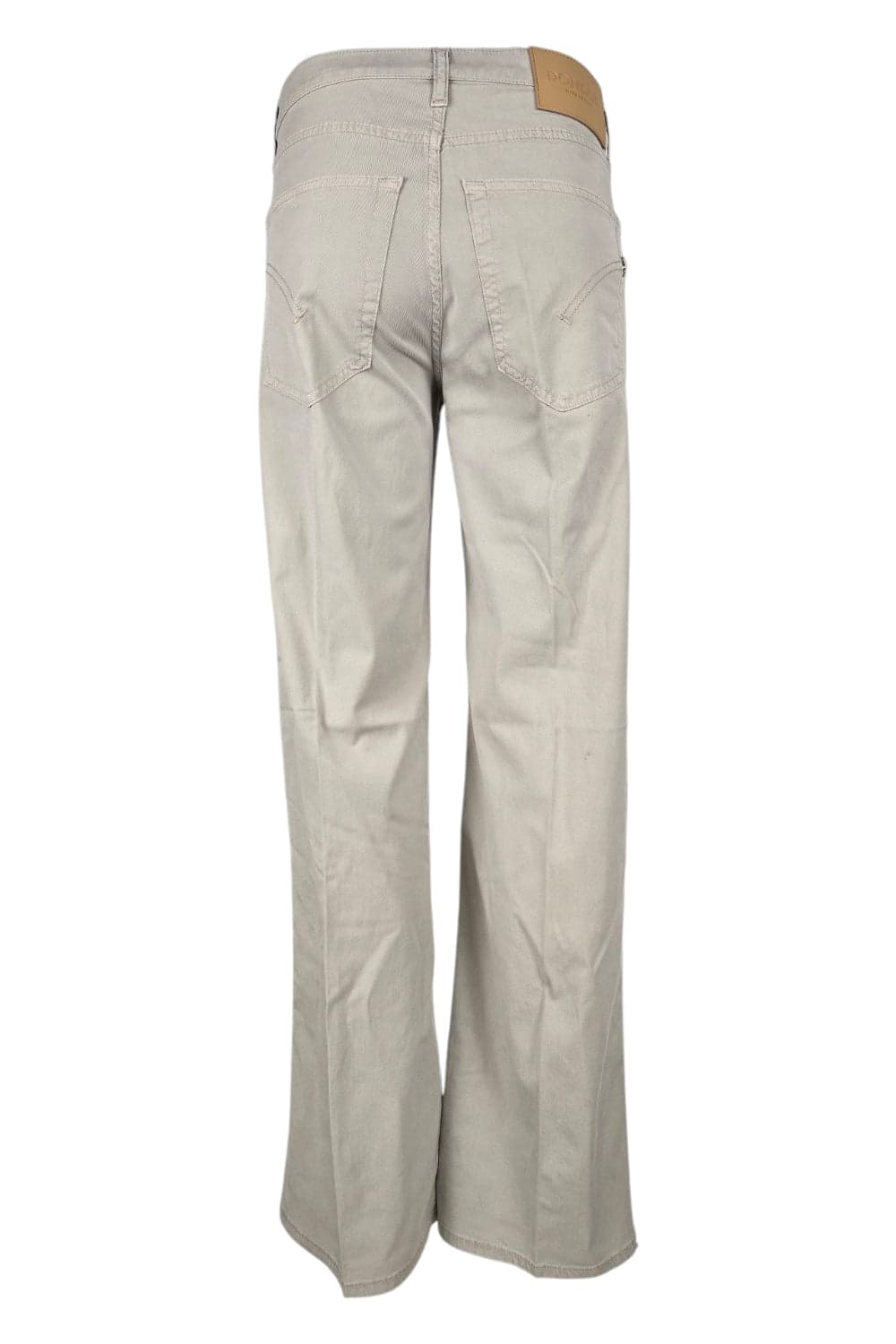 Dondup Pantaloni Tortora da donna in Pantaloni Drestige - Casamassima, commercioVirtuoso.it