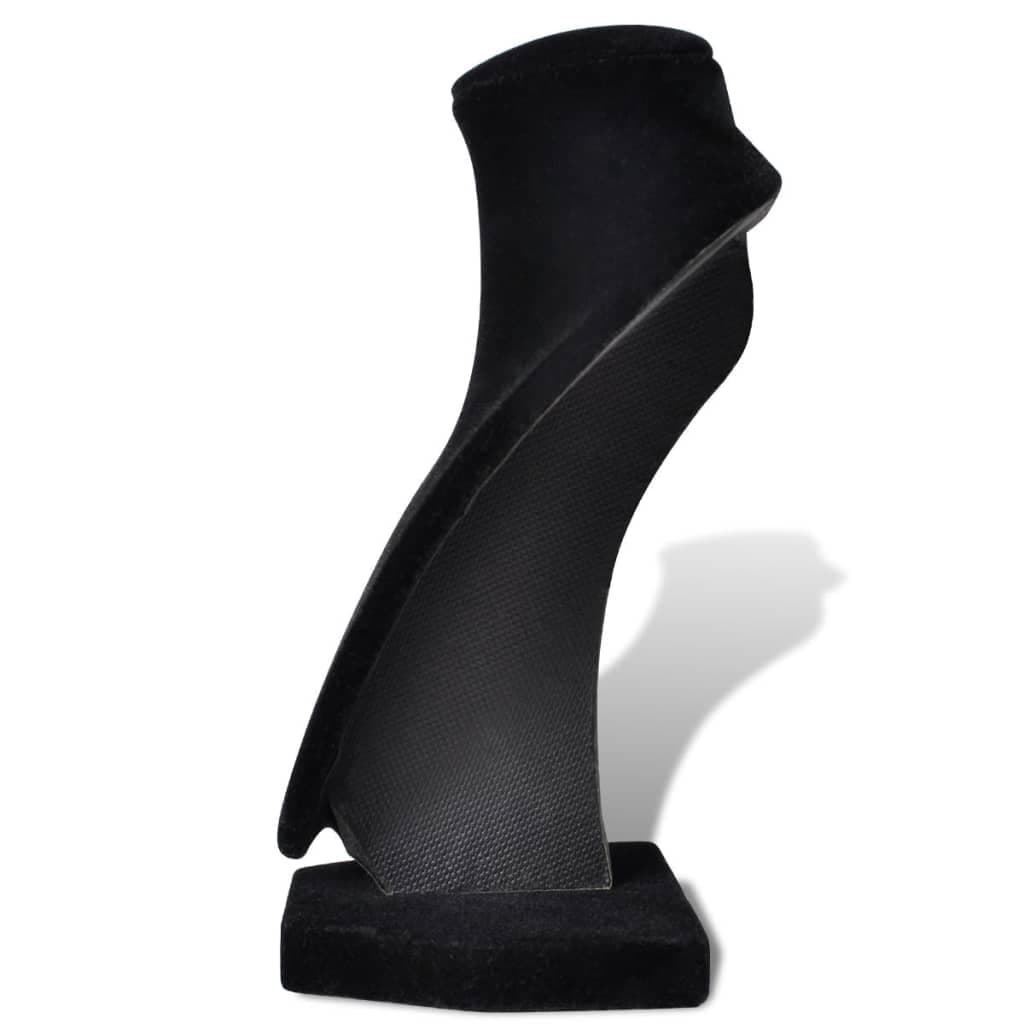 Busto Nero Portagioielli Collane 4 pz in Flanella 9x8,5x15 cm in Scatole Esplodia - Napoli, commercioVirtuoso.it