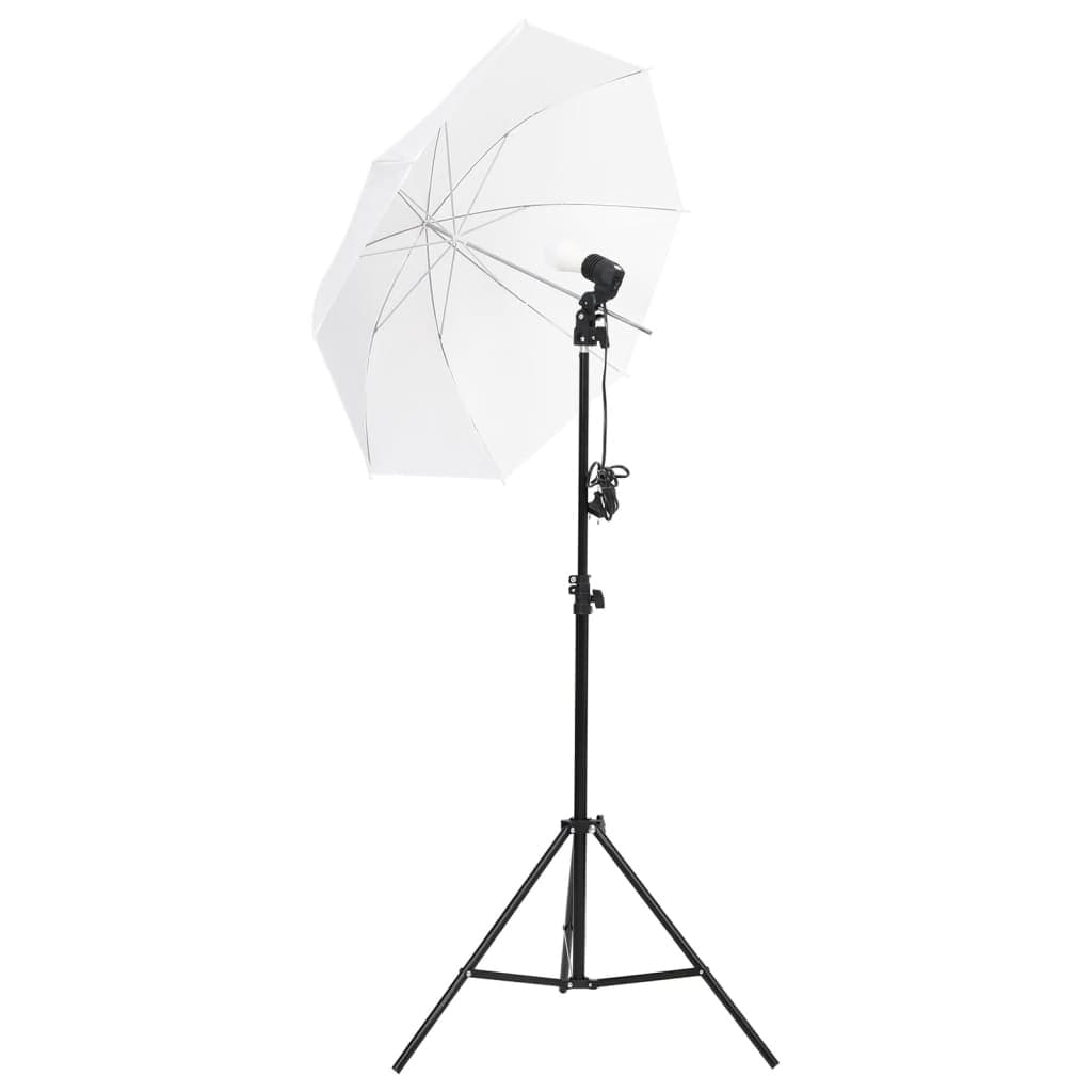 Kit Studio Fotografico con Set Luci Ombrelli Fondale Nero e Riflettore Portatile in Luci per set fotografico Esplodia - Napoli, commercioVirtuoso.it