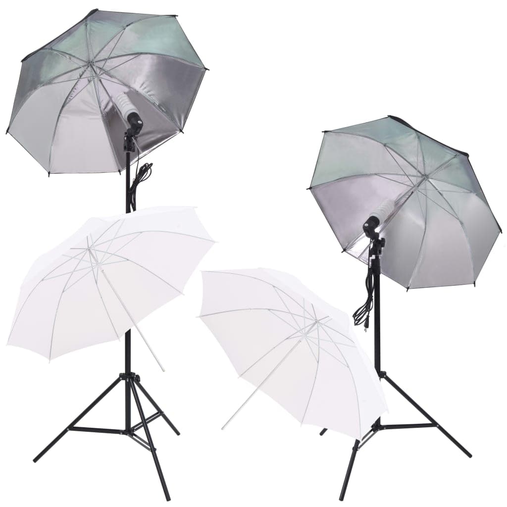 Kit Completo Studio Fotografico con Luci Softbox Ombrelli Fondali e Riflettori in Soft Box Esplodia - Napoli, commercioVirtuoso.it