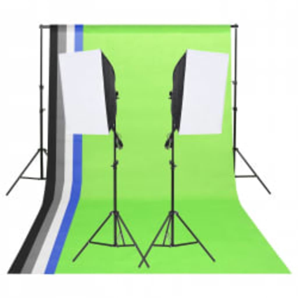 Kit Studio Fotografico con Luci Softbox Fondali Colorati e Riflettori Pieghevoli in Luci per set fotografico Esplodia - Napoli, commercioVirtuoso.it