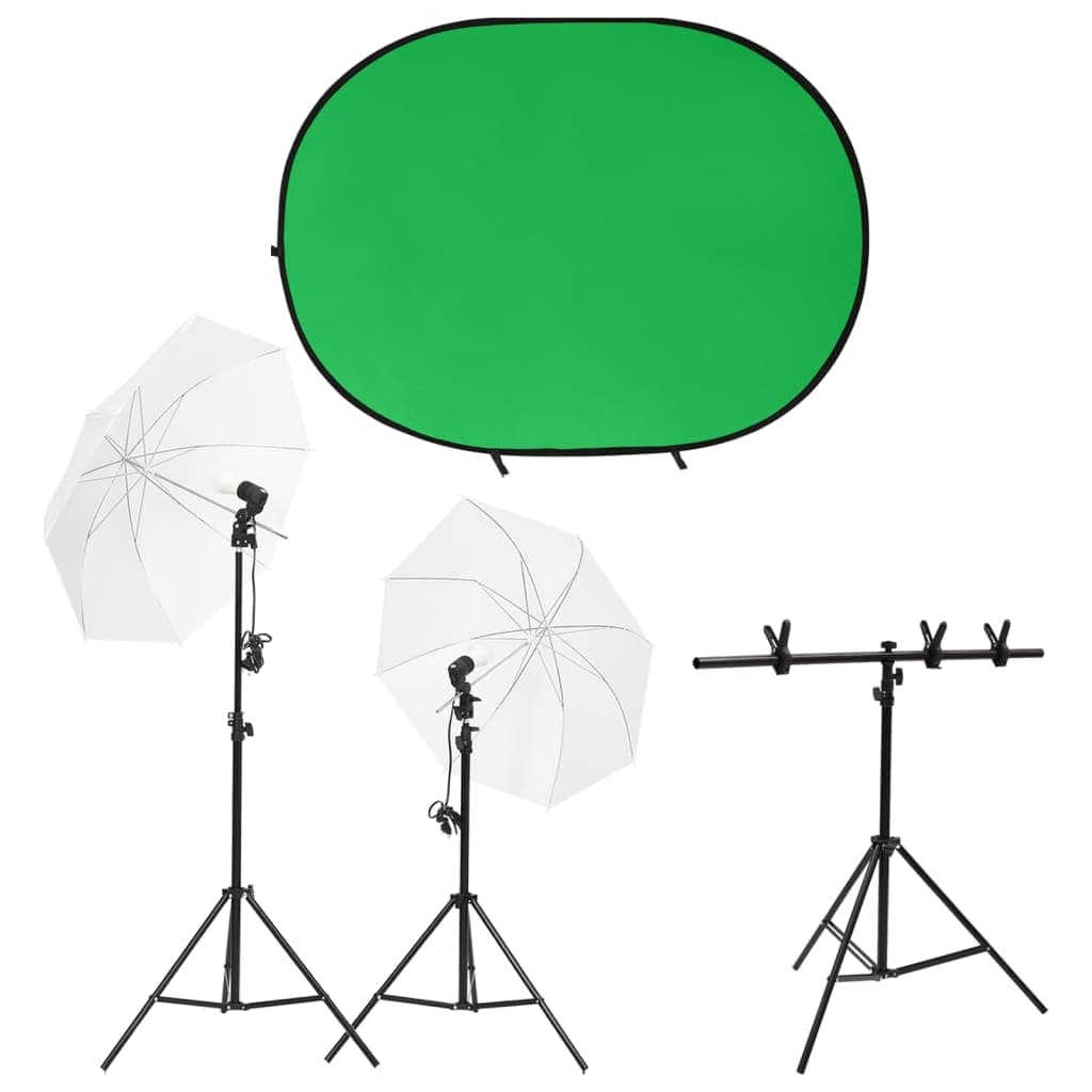 Set Completo Studio Fotografico con Fondale Pieghevole, Luci e Riflettore in Luci per set fotografico Esplodia - Napoli, commercioVirtuoso.it