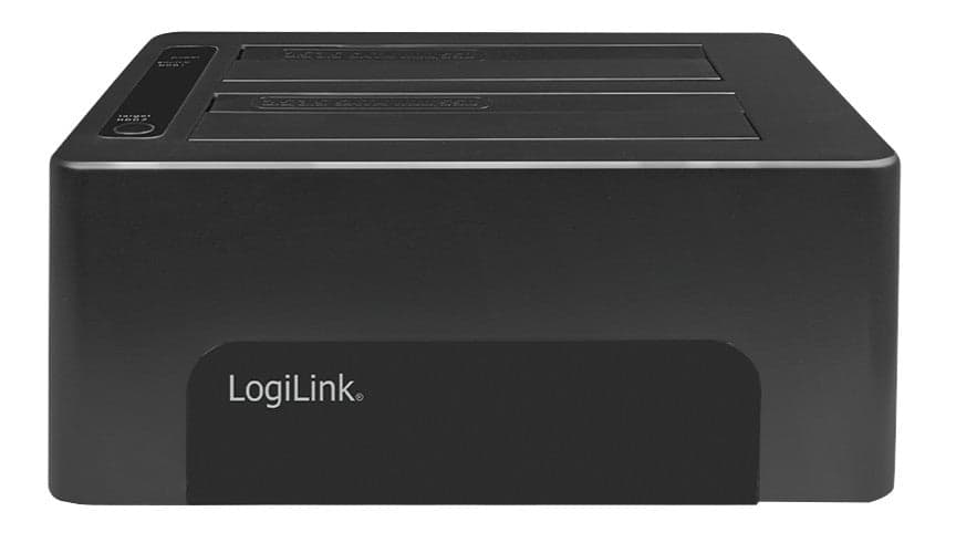 Docking Station USB3.0 Doppio Slot HDD/SSD SATA da 2.5''/3.5'' Nero in  Scontolo.net - Potenza, commercioVirtuoso.it