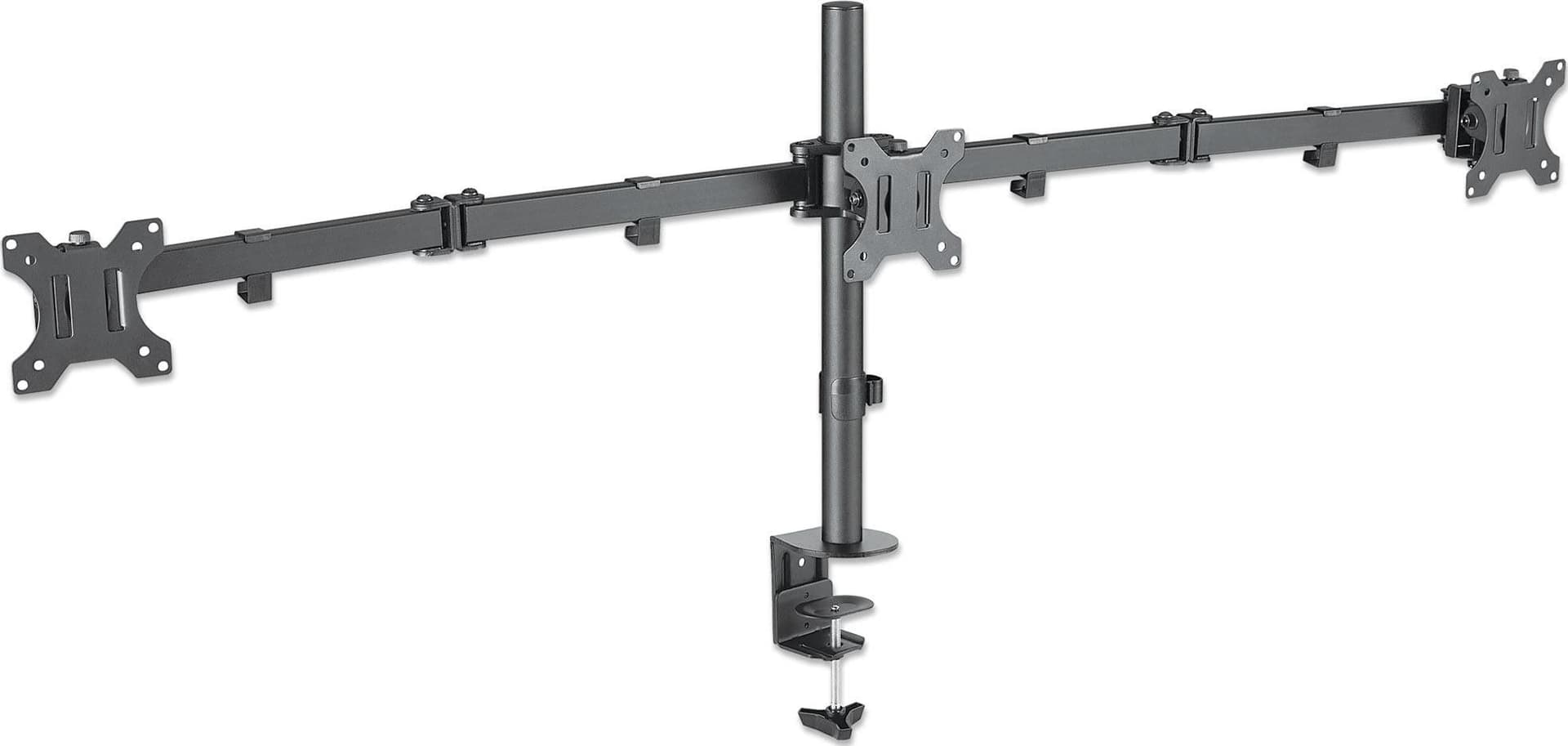 Supporto da Scrivania per 3 Monitor 13-27'' con Morsetto in Supporti Scontolo.net - Potenza, commercioVirtuoso.it