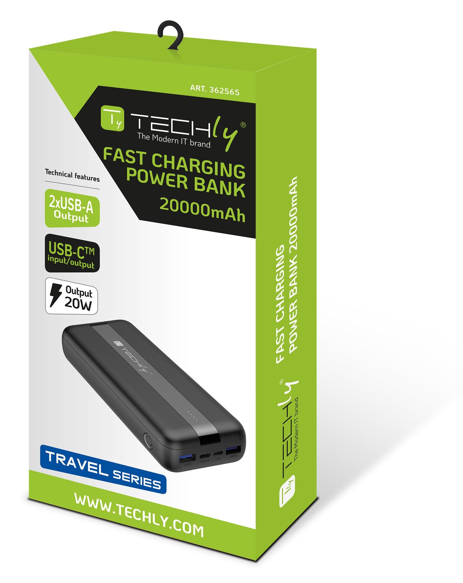 Power Bank Caricatore 20000 mAh 20W 3 Porte Output con Cavo Micro USB in Caricabatterie portatile Scontolo.net - Potenza, commercioVirtuoso.it