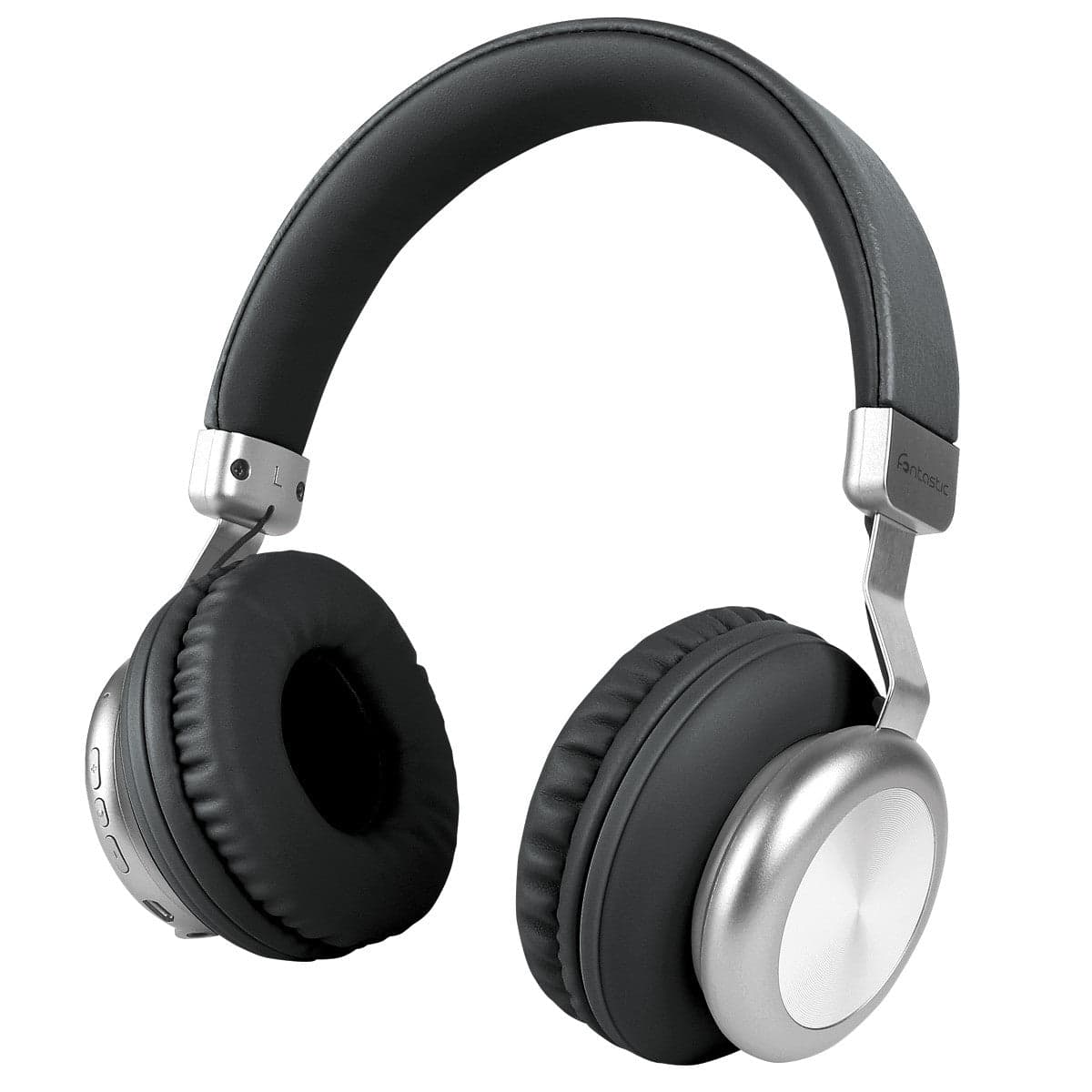 Cuffia Stereo Bluetooth v.5 Nero Silver in Cuffie Over-Ear Scontolo.net - Potenza, commercioVirtuoso.it