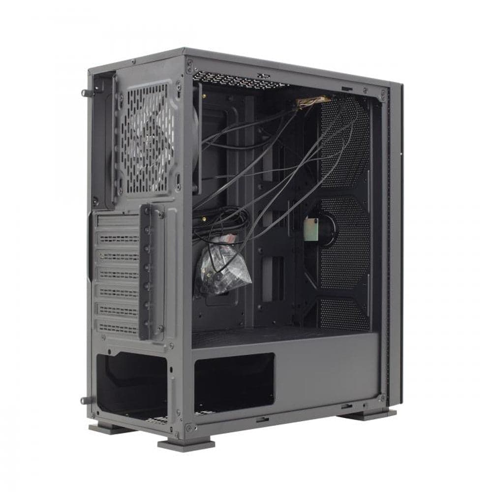 Case PC Chassis ATX Mid Tower con Ventola Nero in  Scontolo.net - Potenza, commercioVirtuoso.it