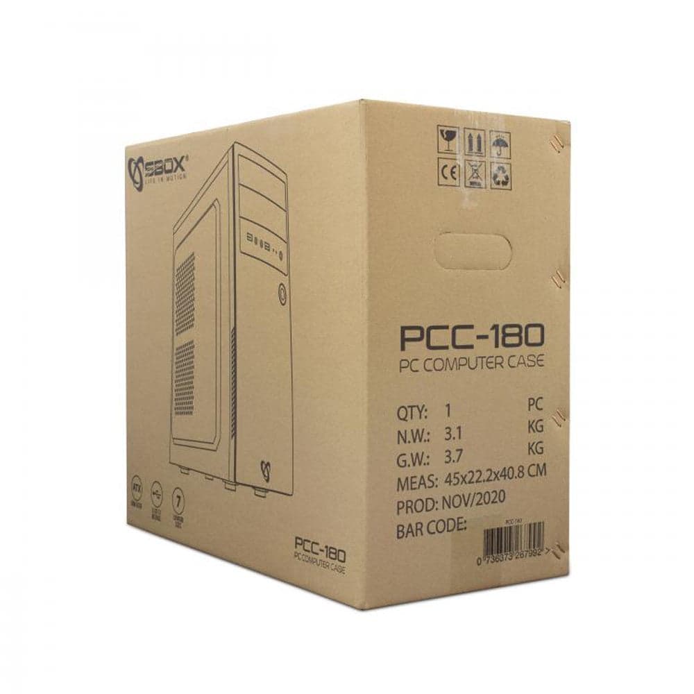 Case PC Chassis ATX Mid Tower Nero in  Scontolo.net - Potenza, commercioVirtuoso.it