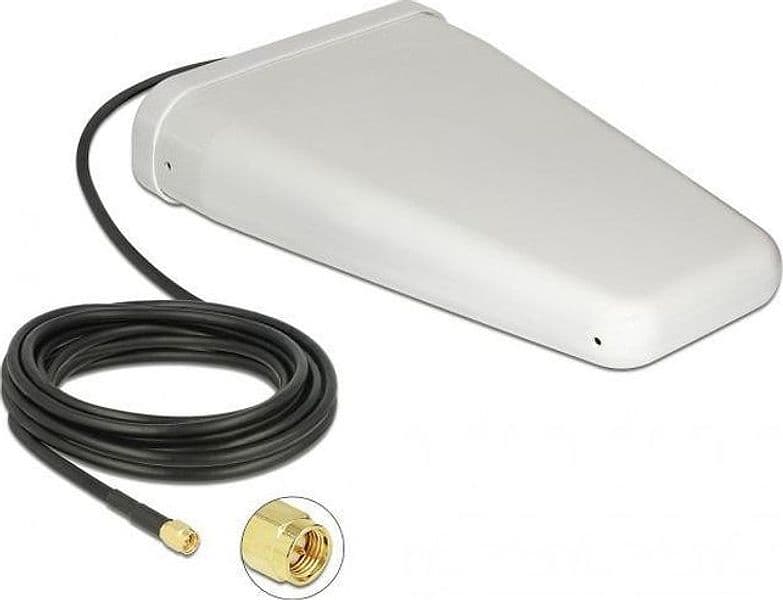 Antenna LTE Direzionale da Esterno SMA 7-9dBi Cavo RG-58 5m Bianco in  Scontolo.net - Potenza, commercioVirtuoso.it