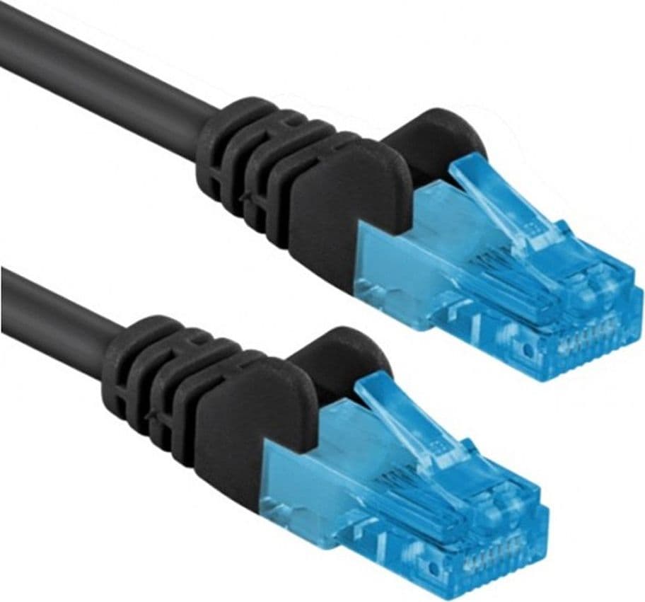 Cavo di rete Patch in Rame Cat. 6A Nero U/UTP 10 m in Cavi Ethernet Scontolo.net - Potenza, commercioVirtuoso.it