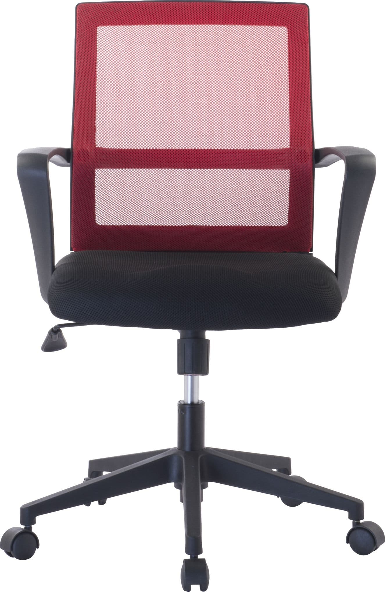 Sedia per Ufficio con Schienale Medio Nero/Bordeaux in Sedie da scrivania Scontolo.net - Potenza, commercioVirtuoso.it