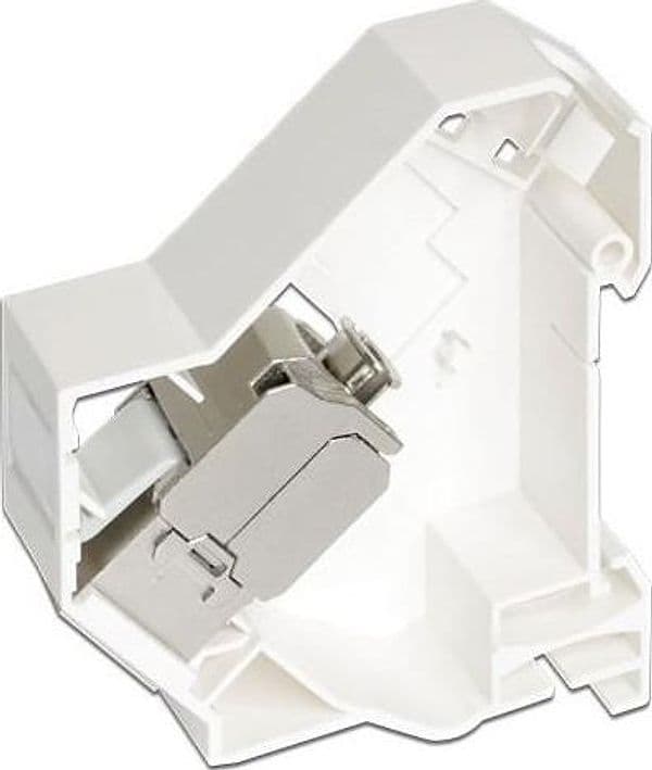 Adattatore su barra DIN per modulo RJ45 Keystone in Cavi Ethernet Scontolo.net - Potenza, commercioVirtuoso.it