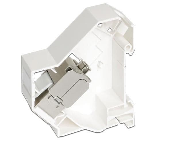 Adattatore su barra DIN per modulo RJ45 Keystone in Cavi Ethernet Scontolo.net - Potenza, commercioVirtuoso.it