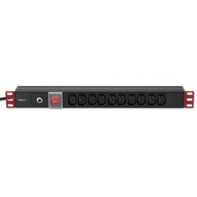 Multipresa 10 Posti VDE da Rack 19'' con Interruttore Spina C14 1U in Cavi di alimentazione Scontolo.net - Potenza, commercioVirtuoso.it