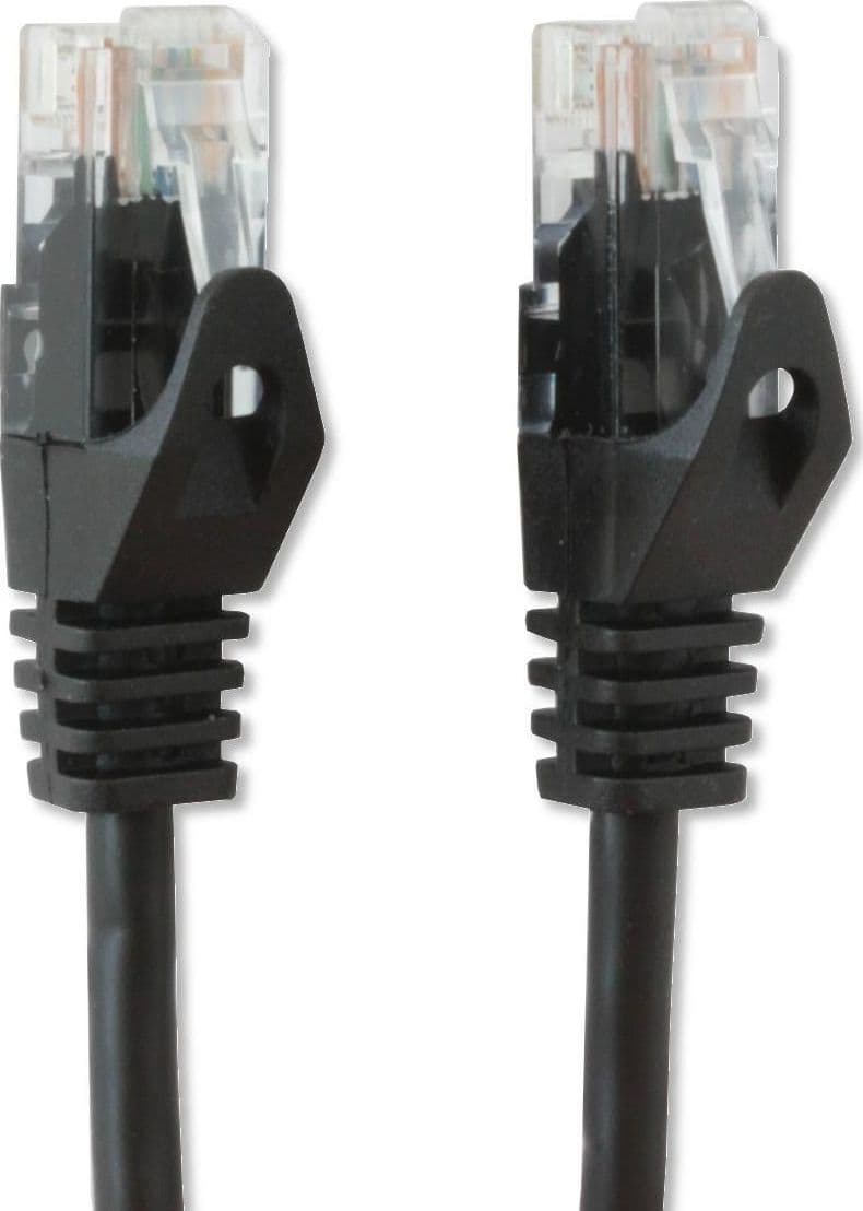 Cavo di rete Patch in CCA Cat.5E Nero UTP 3 metri in Cavi Ethernet Scontolo.net - Potenza, commercioVirtuoso.it