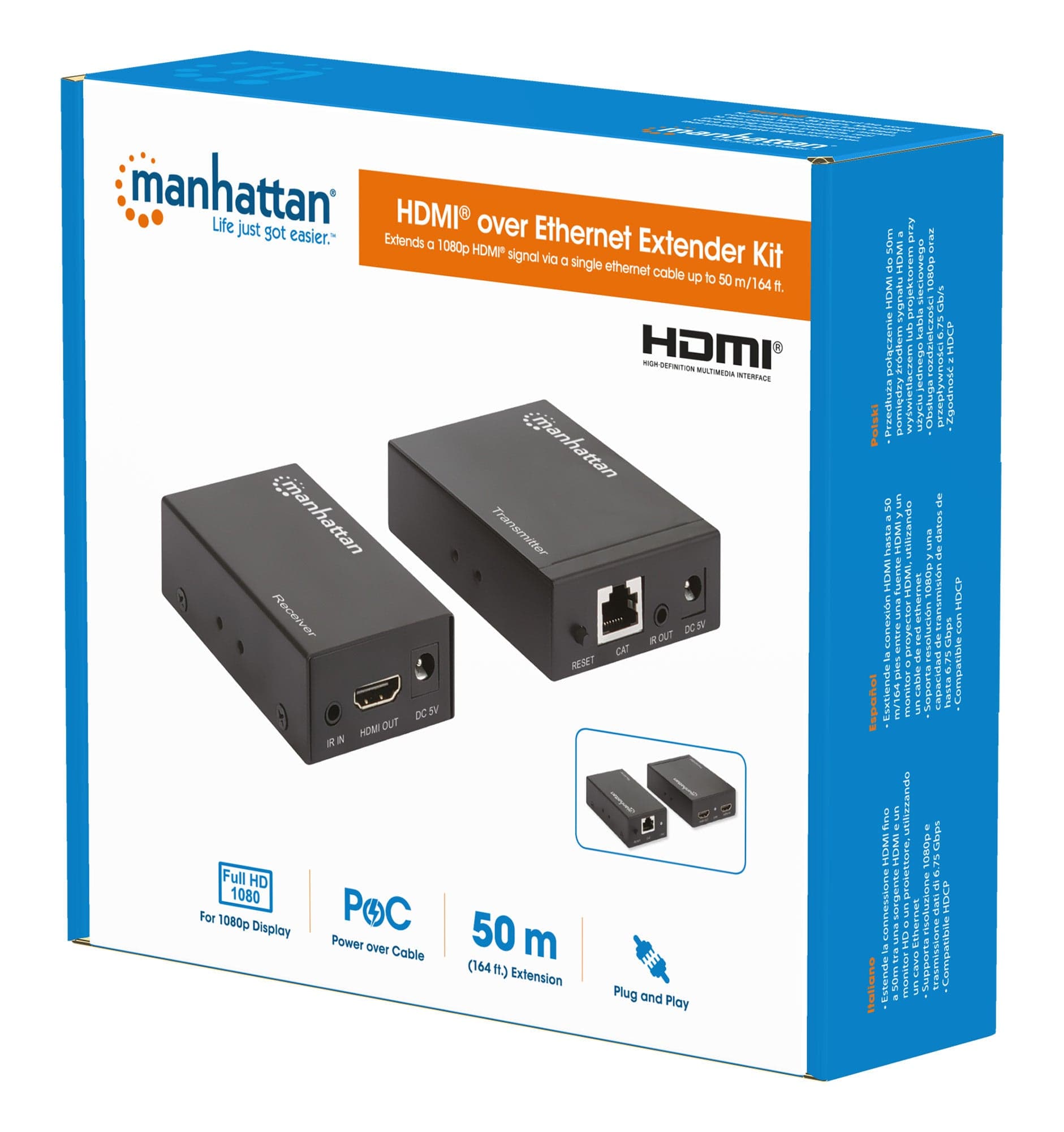 Kit Extender HDMI over Ethernet in Cavi HDMI Scontolo.net - Potenza, commercioVirtuoso.it