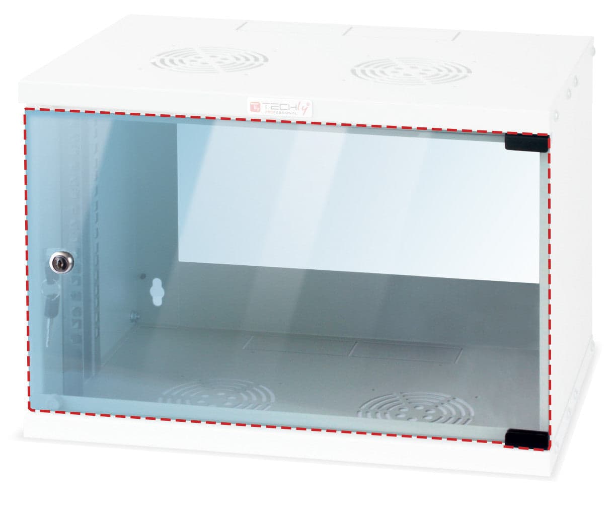 Vetro di Ricambio per Armadio Rack 19'' a Muro 6U in  Scontolo.net - Potenza, commercioVirtuoso.it