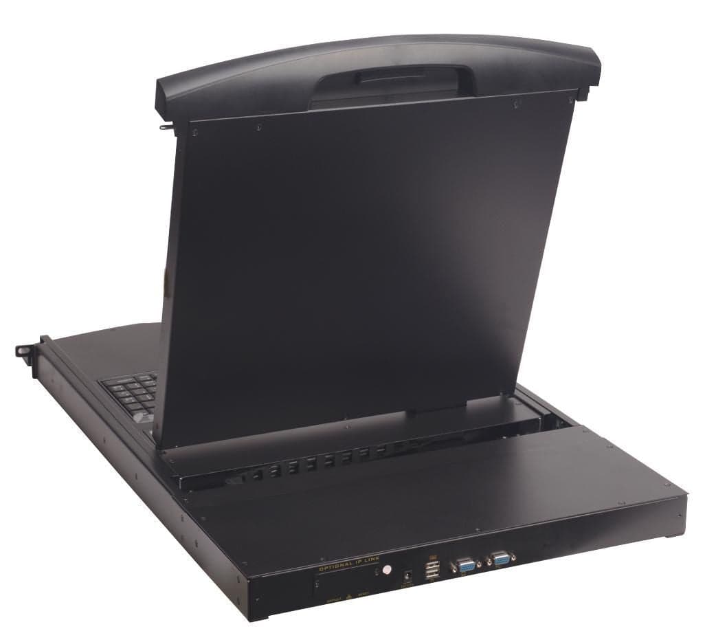 Console KVM USB/PS2 con LCD 17'' da Rack 19'' Dual Rail in  Scontolo.net - Potenza, commercioVirtuoso.it