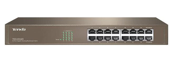 Switch 16 Porte 10/100/1000 Gigabit TEG1016D in  Scontolo.net - Potenza, commercioVirtuoso.it