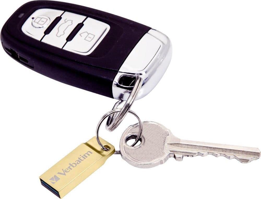 Mini Memoria USB 3.0 Verbatim con Portachiavi 32GB Oro in  Scontolo.net - Potenza, commercioVirtuoso.it