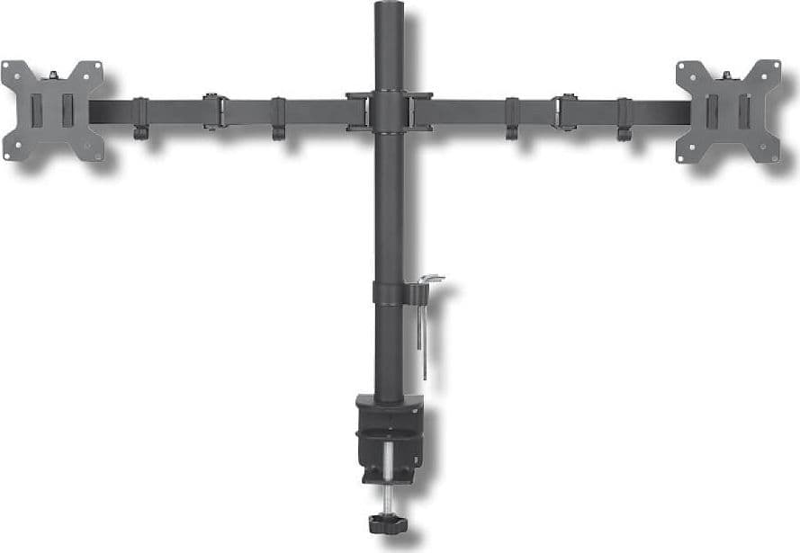 Supporto da Scrivania per 2 Monitor 13-27'' Installazione con Morsetto o Vite Passante in  Scontolo.net - Potenza, commercioVirtuoso.it