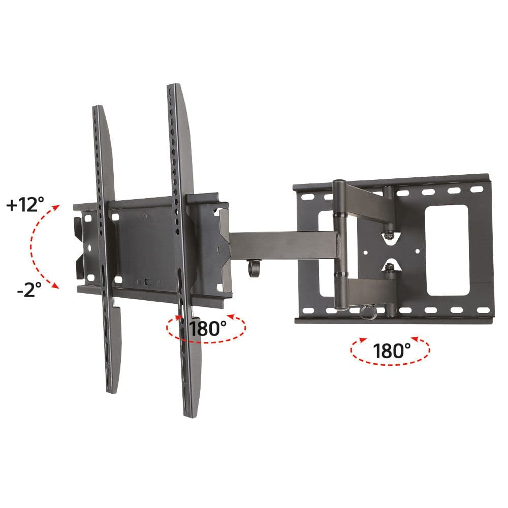Supporto a Muro per TV LED LCD 23-55'' Estensibile Slim Full-Motion in Supporti da parete e da soffitto Scontolo.net - Potenza, commercioVirtuoso.it