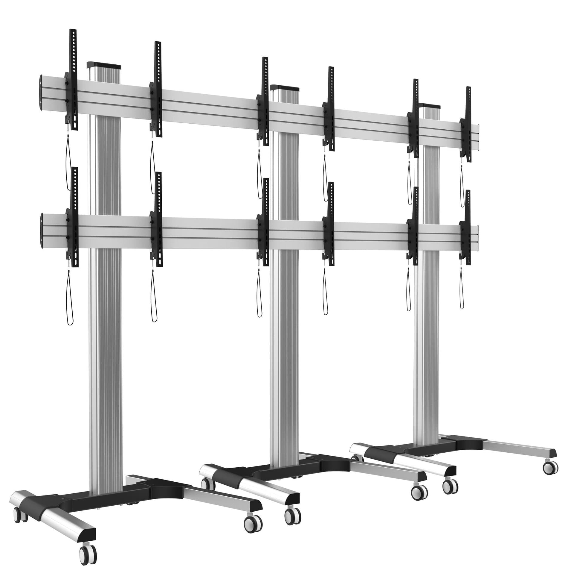 Supporto a Pavimento per 6 TV LCD/LED 22-55'' per Video Wall in Supporti da parete e da soffitto Scontolo.net - Potenza, commercioVirtuoso.it
