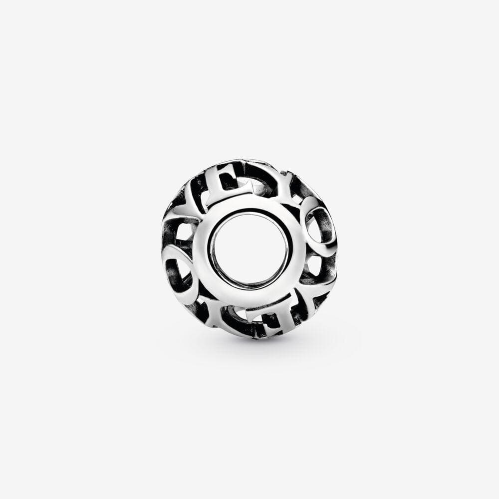 Pandora Charm con lavorazione openwork I Love You in Bead Charm Alba Gioielli - Casoria, commercioVirtuoso.it