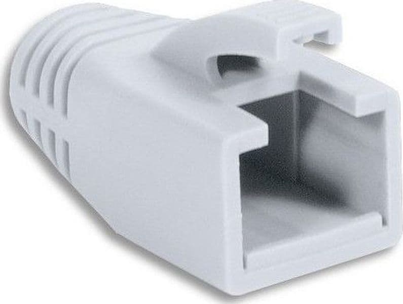 Copriconnettore per Plug RJ45 Cat.6 8mm Bianco in Cavi Ethernet Scontolo.net - Potenza, commercioVirtuoso.it