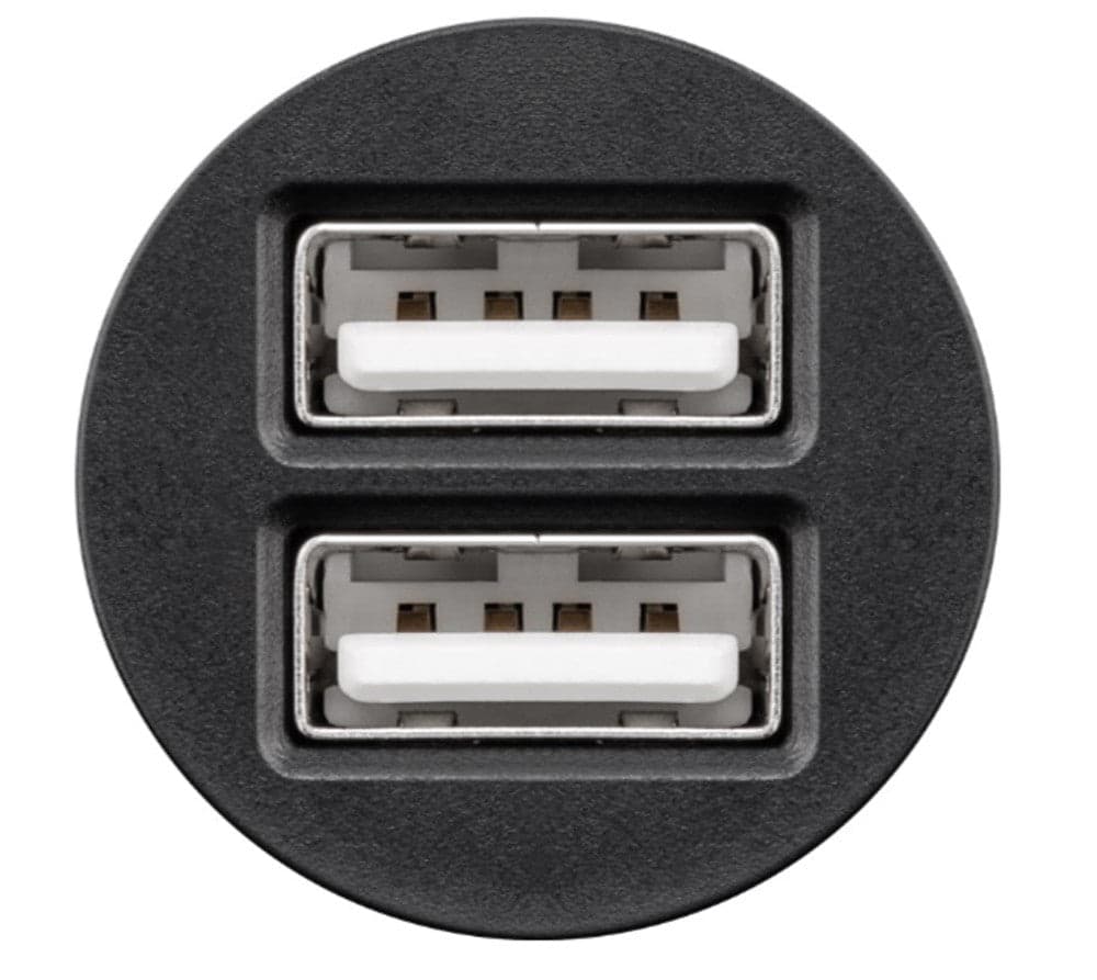Caricatore Compatto da Auto 2 porte USB max.15.5W/3.1A Nero in Caricabatterie da auto Scontolo.net - Potenza, commercioVirtuoso.it